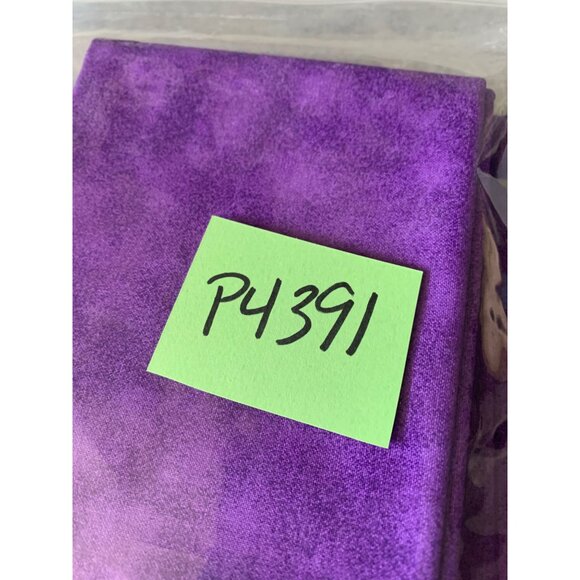 Purple Marbled Cotton Fat Quarter Fabric 18x22" Quilting Crafts Sewing Projects - Picture 3 of 4